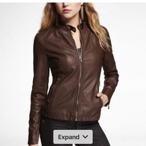 Express leather jacket